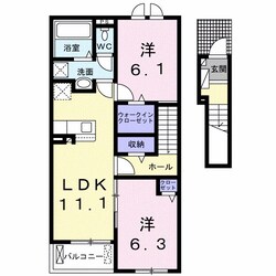 サンリット　マークの物件間取画像